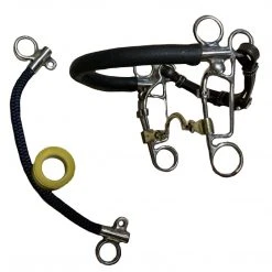 French Equestrian Jump'in High Port French Mouth Combination Bit