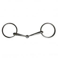 French Equestrian Jump'in Thin Sliding Stainless Steel Bit Horse Bits