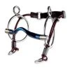 Equine Industries Trust Sweet Iron Curb Gag Medium Port Bit Horse Bits