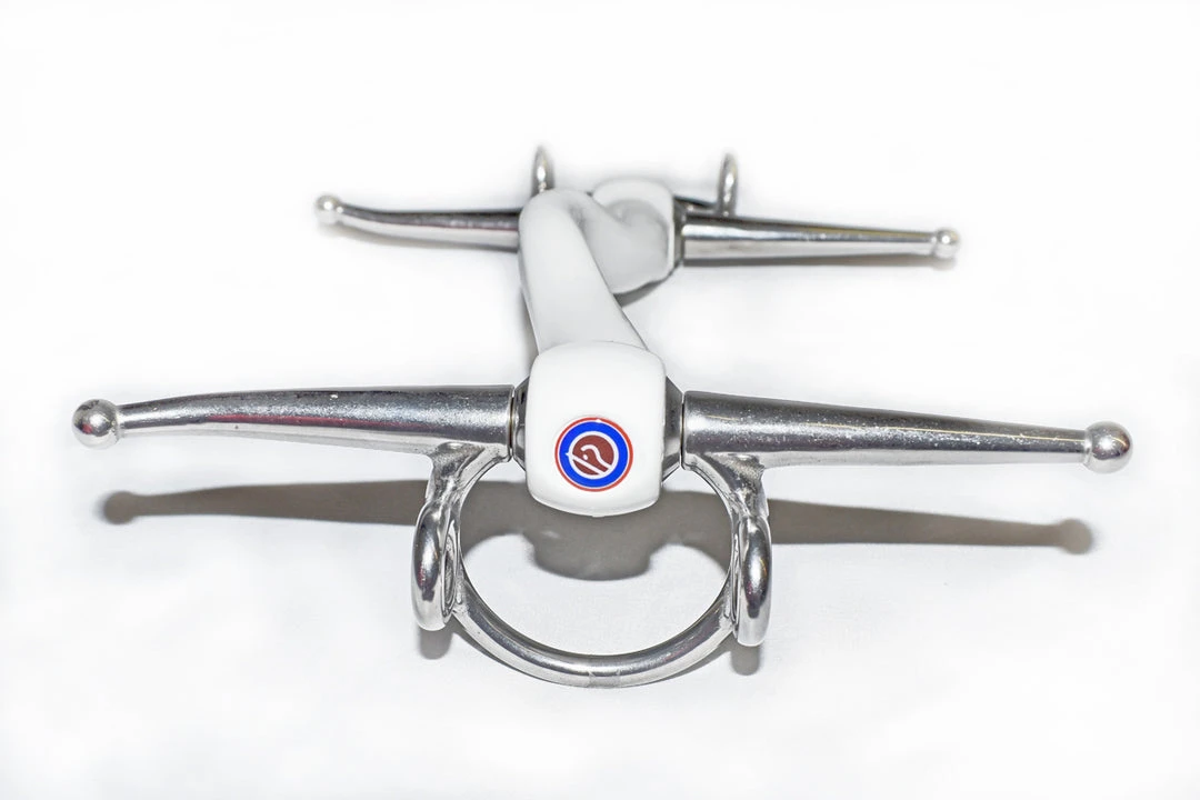 Best Pirce 🔥 Equine Industries Trust Inno Sense Full Cheek Gag Port Medium Bit ⭐ 5 Equine Industries Trust Inno Sense Full Cheek Gag Port Medium Bit