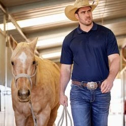 Ariat Men's TEK Short Sleeve Polo - Sale