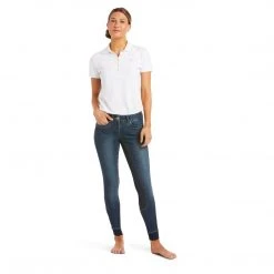 Best Sale 🥰 Ariat Women's Halo Denim Full Seat Breech 😉 14 Ariat Women's Halo Denim Full Seat Breech
