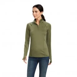 Ariat Women's Lowell 2.0 1/4 Zip Long Sleeve Baselayer Solids