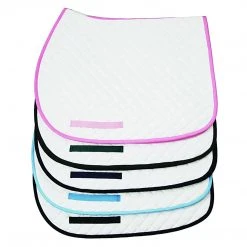 JPC Equestrian TuffRider Basic All Purpose Saddle Pad With Trim Saddle Pads & Fittings