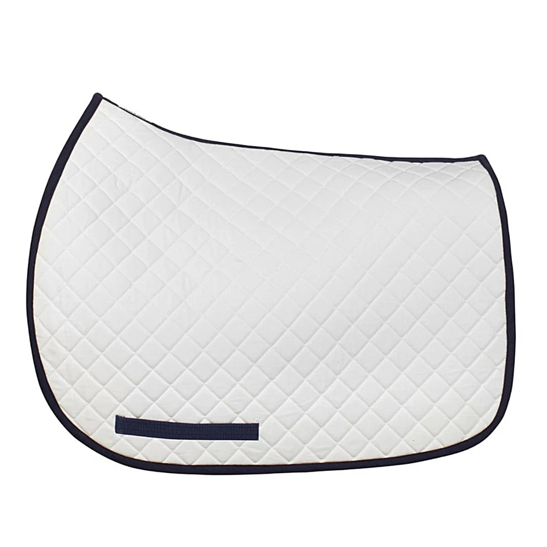 Brand new 💯 JPC Equestrian TuffRider Basic All Purpose Saddle Pad With Trim Saddle Pads & Fittings 🥰 6 JPC Equestrian TuffRider Basic All Purpose Saddle Pad With Trim Saddle Pads & Fittings