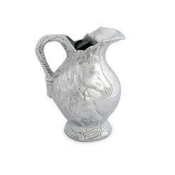 Equestrian Decor Arthur Court Equestrian Pitcher-Rope Style