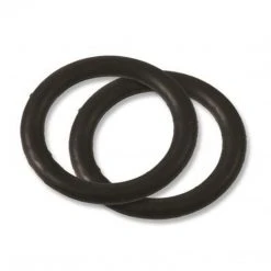 Jacks Mfg Black Rubber Replacement Bands For Peacock Safety Stirrups Saddle Pads & Fittings