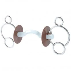 Waldhausen Beris 3-Ring Konnex Tongue Port Bit