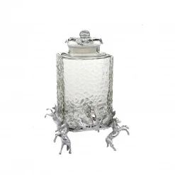 Equestrian Decor Arthur Court Equestrian Beverage Server - Wild Horses