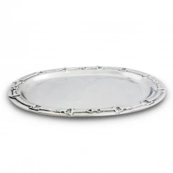 Arthur Court Equestrian Oval Platter - Bit Pattern