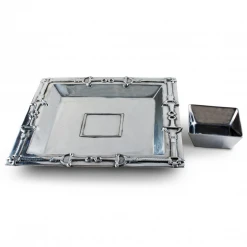 Arthur Court Equestrian Chip And Dip Platter