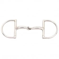 Weatherbeeta JP Korsteel Stainless Steel Hunter Dee Snaffle Bit