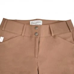 Tailored Sportsman Low Rise Front Zip Vintage Knee Patch Breeches