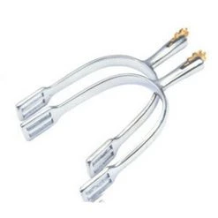 Weatherbeeta Equestrian Accessories Prince Of Wales Spurs With Brass Rowel