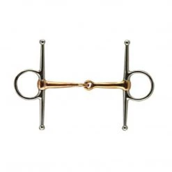 Intrepid Coronet Copper Mouth Full Cheek Snaffle Bit