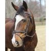 JPC Equestrian HDR Kushy Bridle With Detachable Flash
