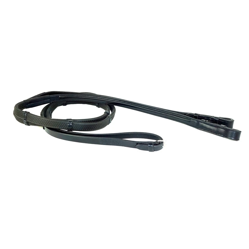 Flash Sale 🥰 Nunn Finer Amico Rubber Reins W/ Stops ❤️ 4 Nunn Finer Amico Rubber Reins W/ Stops