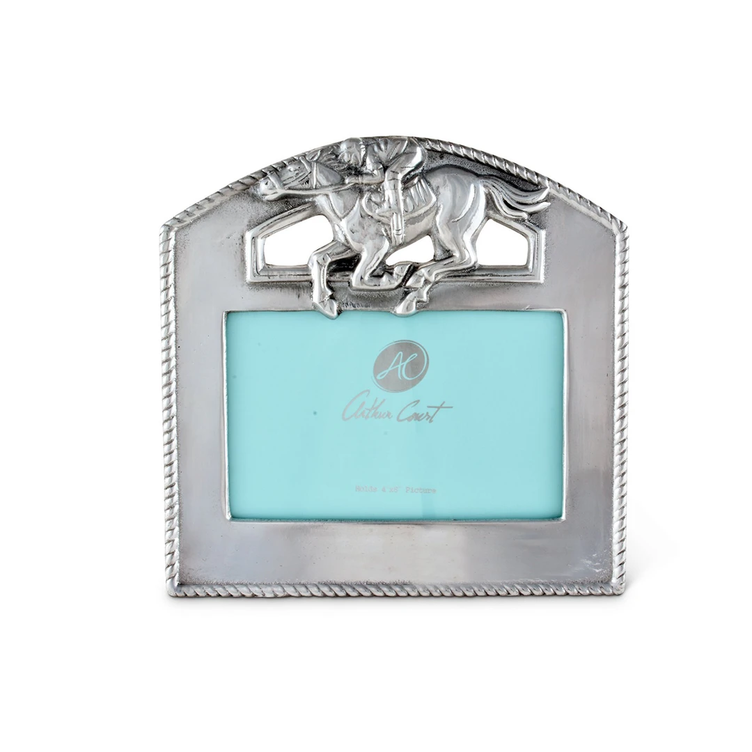 Cheap โ๏ธ Arthur Court Equestrian Picture Frame - Thoroughbred 4"x 6" ๐ 3 Arthur Court Equestrian Picture Frame - Thoroughbred 4"x 6"