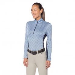 Kerrits Women's Aire Ice Fil Long Sleeve Shirt - Print