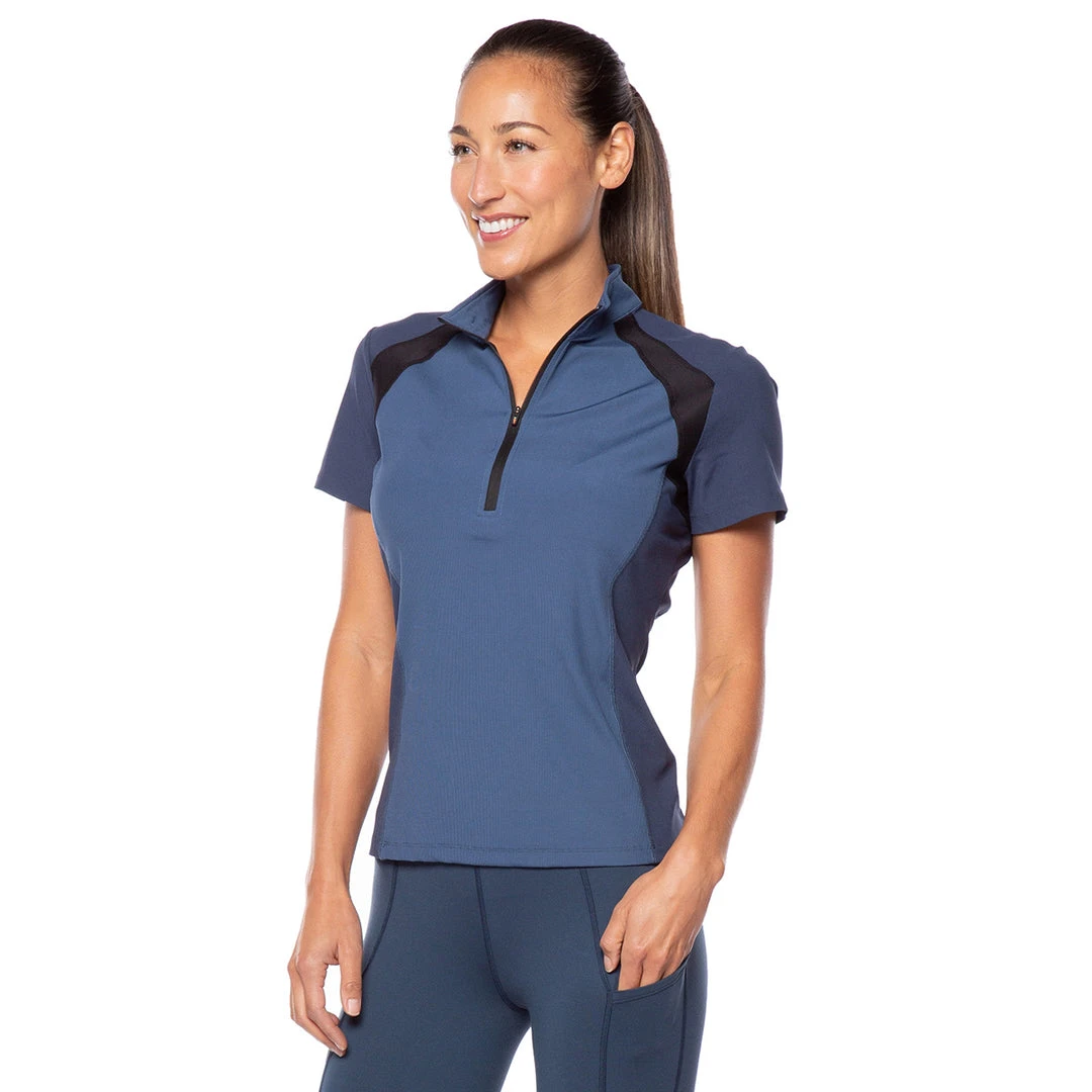 Hot Sale ⌛ Kerrits ⌛ Women's Straight Line Sport Top Shirts & Tops 🛒 11 Kerrits Women's Straight Line Sport Top Shirts & Tops