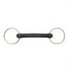 English Riding Supply Centaur Stainless Steel Rubber Dog Bone Loose Ring Bit Horse Bits