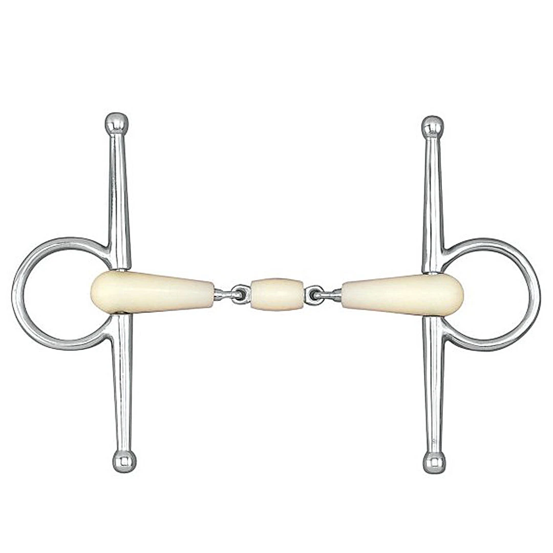 Deals 🎉 English Riding Supply Happy Mouth Double Jointed Roller Mouth Full Cheek Horse Bits ✨ 3 English Riding Supply Happy Mouth Double Jointed Roller Mouth Full Cheek Horse Bits
