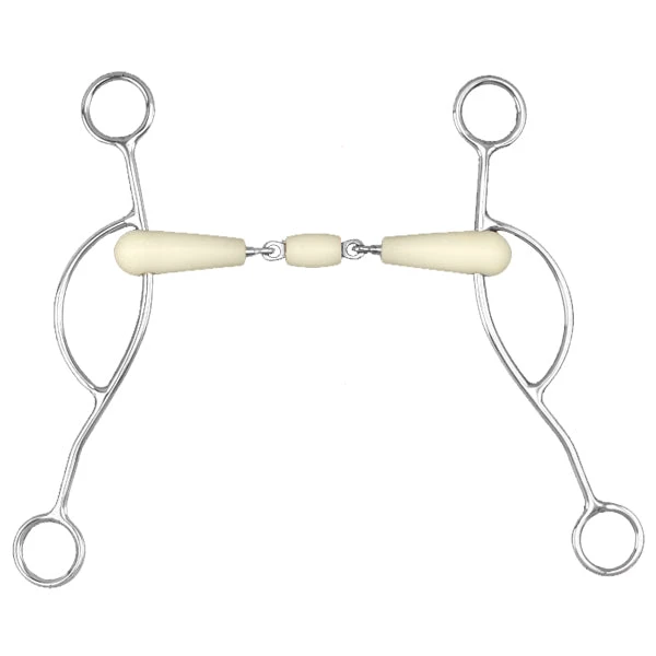 Deals 🌟 English Riding Supply Horse Bits Happy Mouth Pessoa Double Jointed Mouth American Gag 🛒 3 English Riding Supply Horse Bits Happy Mouth Pessoa Double Jointed Mouth American Gag