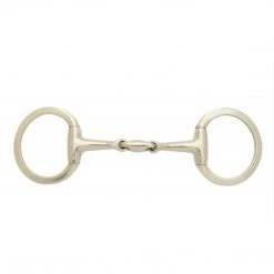English Riding Supply Ovation Elite Solid German Silver Eggbutt