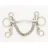 English Riding Supply Centaur Stainless Steel Polo Pelham Bit Horse Bits