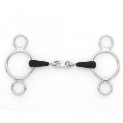English Riding Supply Centaur Eco Pure 2 Ring Gag French Bit Horse Bits