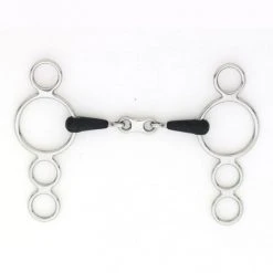 English Riding Supply Centaur Eco Pure 3-Ring Gag French Bit