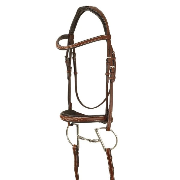 New 🎉 English Riding Supply Ovation Manchester Anatomic Bridle English Bridles 🔥 3 English Riding Supply Ovation Manchester Anatomic Bridle English Bridles