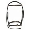 JPC Equestrian HDR Advantage Fancy Raised Snaffle Bridle With Laced Reins English Bridles