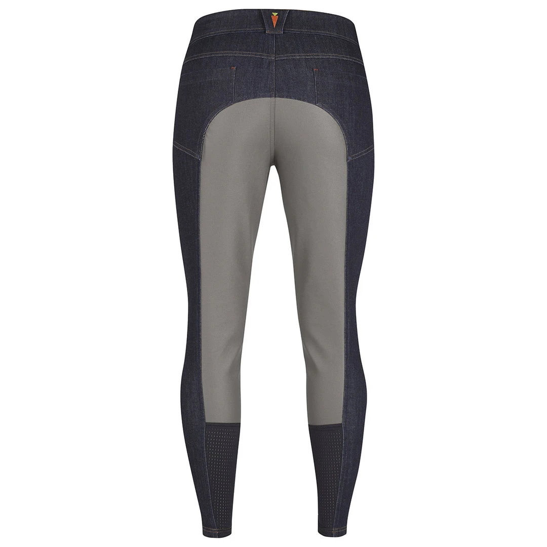 Hot Sale ✨ Kerrits Women's Stretch Denim Full Seat Breech Breeches ✨ 4 Kerrits Women's Stretch Denim Full Seat Breech Breeches