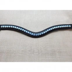 Red Barn By KL Select Curved Blue Lagoon Browband