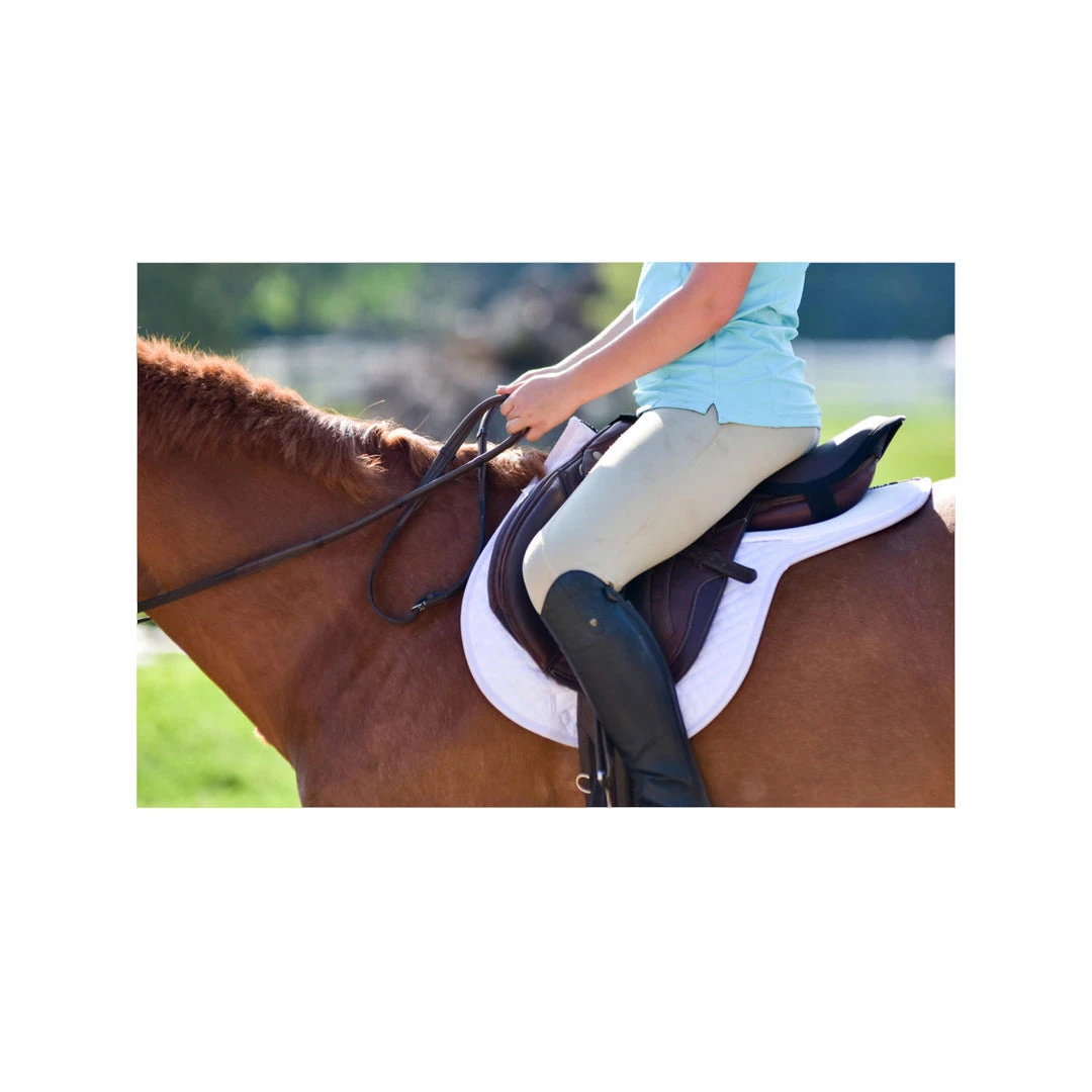 Discount ❤️ Saddle Pads & Fittings ThinLine Cotton Quilted Fitted All Purpose Saddle Pad 🔔 4 Saddle Pads & Fittings ThinLine Cotton Quilted Fitted All Purpose Saddle Pad