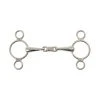 Shires Equestrian Products Horse Bits Shires Two Ring French Link Elevator Gag Bit