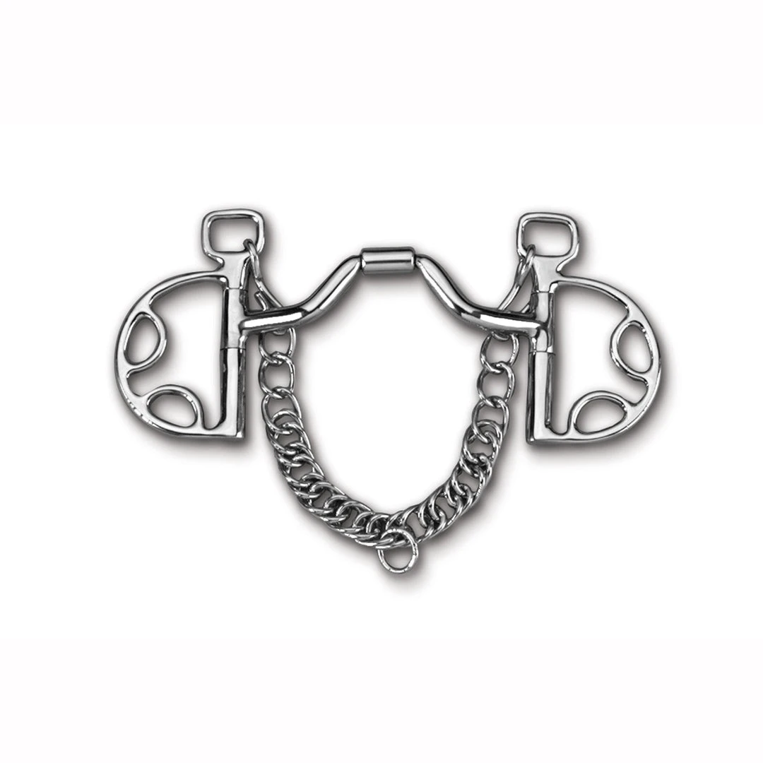 Promo 🎉 Toklat Originals Myler Kimberwick W/ Stainless Steel Ported Barrel MB 33 ❤️ 3 Toklat Originals Myler Kimberwick W/ Stainless Steel Ported Barrel MB 33