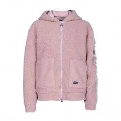 Cavallo Ladies Bree Oversize Woven Fur Jacket-Sale