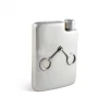 Arthur Court Equestrian Pewter Flask Equestrian Decor