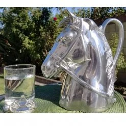Equestrian Decor Arthur Court Equestrian Pitcher - Thoroughbred
