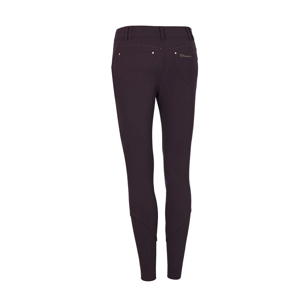New ✔️ Samshield 🥰 Women's Castille Knee Grip Breeches 👍 4 Samshield Women's Castille Knee Grip Breeches