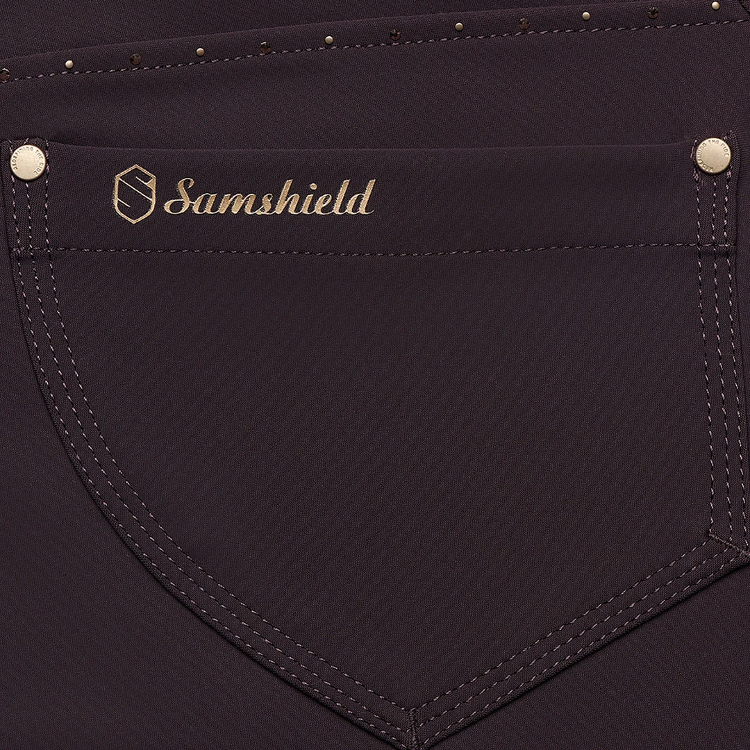 New ✔️ Samshield 🥰 Women's Castille Knee Grip Breeches 👍 5 Samshield Women's Castille Knee Grip Breeches