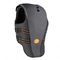 Riding Vests Charles Owen Outlyne Teen Vest-Blk/Graphite