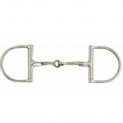 English Riding Supply Centaur Slow Twist King Dee Snaffle Bit Horse Bits