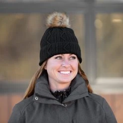 Hats & Caps Kerrits Kable Knit Pom Hat