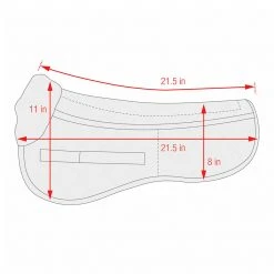 Deals โ๏ธ Equine Comfort Products ECP Wool Correction Half Pad ๐งจ 5 Equine Comfort Products ECP Wool Correction Half Pad