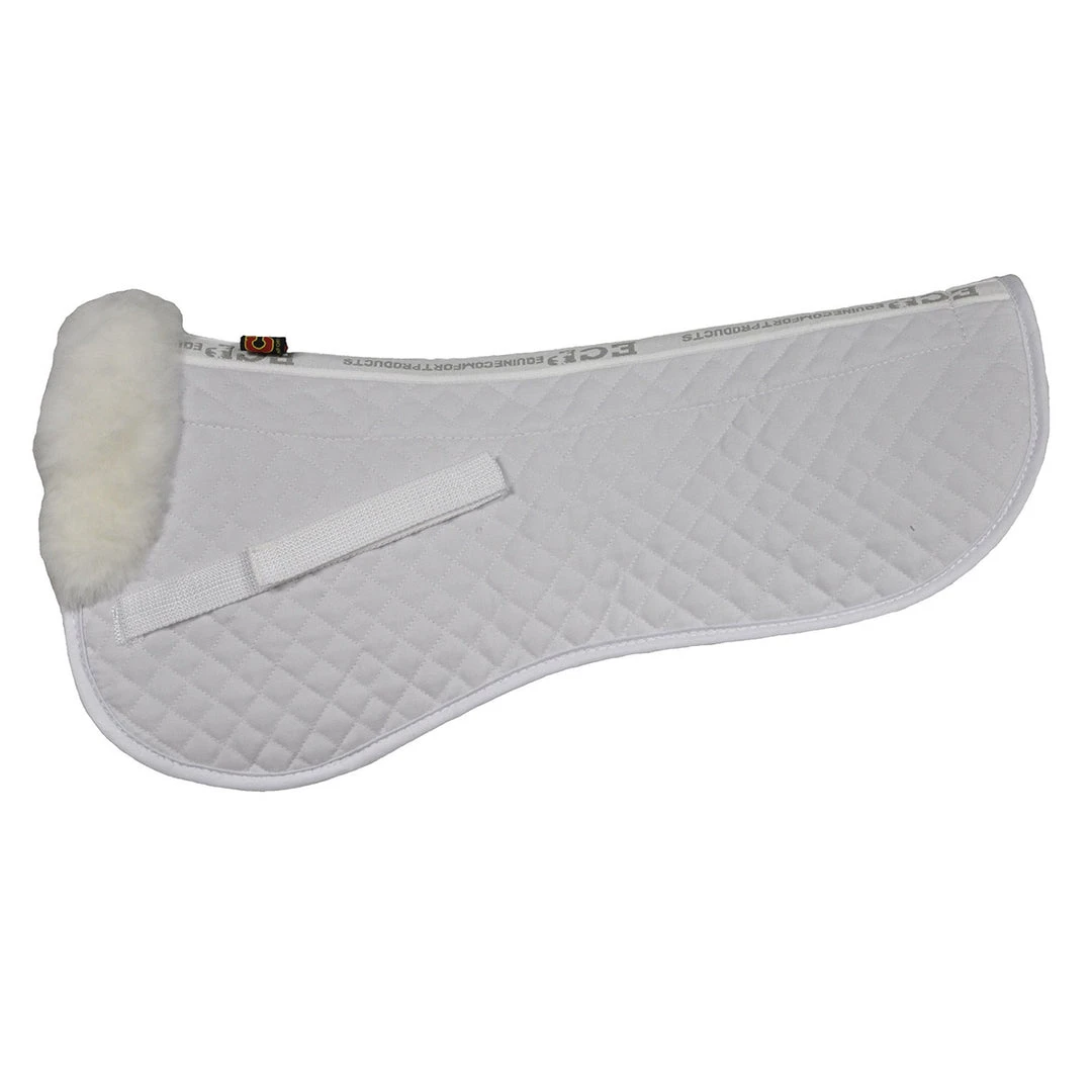 Budget 🤩 Equine Comfort Products Saddle Pads & Fittings ECP Classic Sheepskin Half Pad 🌟 3 Equine Comfort Products Saddle Pads & Fittings ECP Classic Sheepskin Half Pad