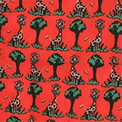 Show Shirts Essex Classics Ladies "Tree Top Giraffes" Talent Yarn Straight Collar Long Sleeve Show Shirt