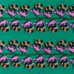 Essex Classics Ladies "Busy Bees" Talent Yarn Straight Collar Short Sleeve Show Shirt